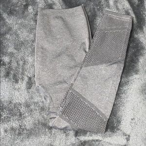 grey fabletics leggings